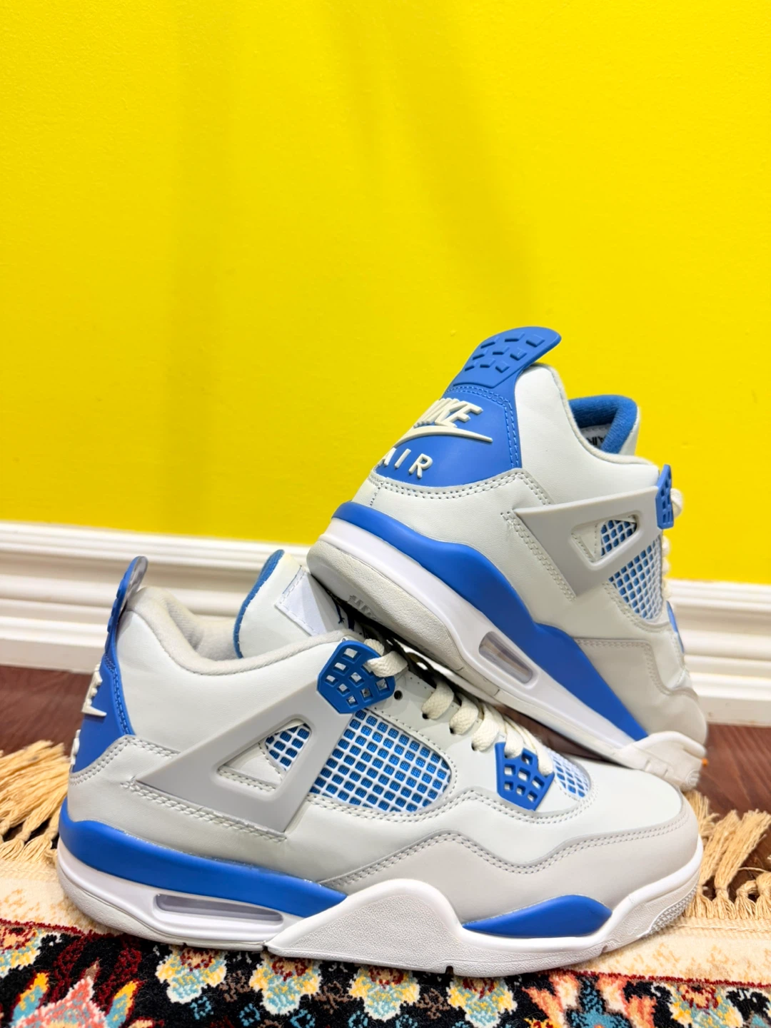 Nike Air Jordan 4 Retro "Military Blue" - photo 3