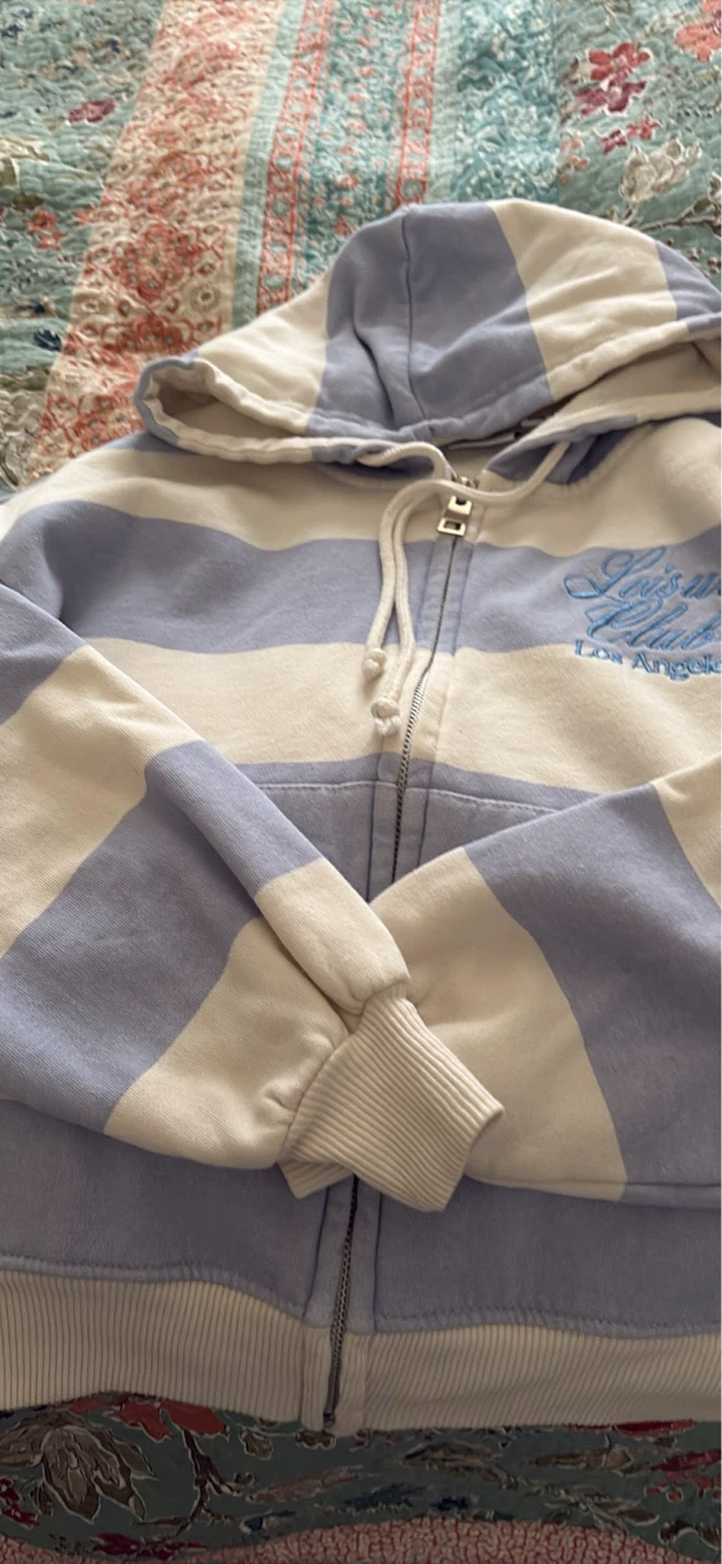 Leisure Club LA 99 CA Zip-Up Hoodie