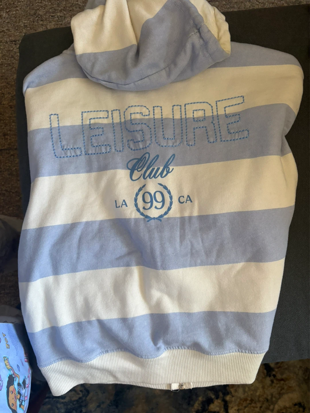 Leisure Club LA 99 CA Zip-Up Hoodie - photo 2