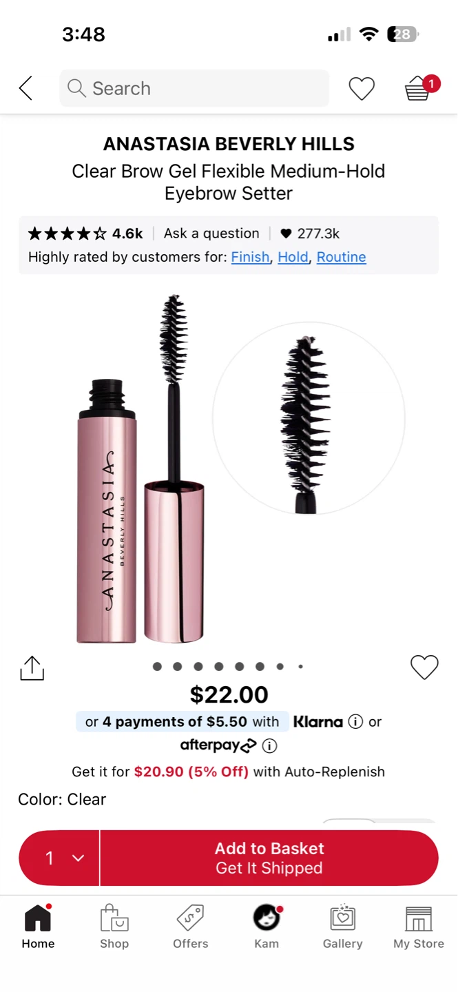 Anastasia Beverly Hills Clear Brow Gel