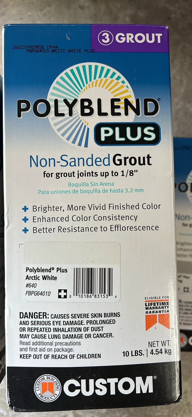 Custom Building Products Polyblend Plus Non-Sanded Grout - photo 3