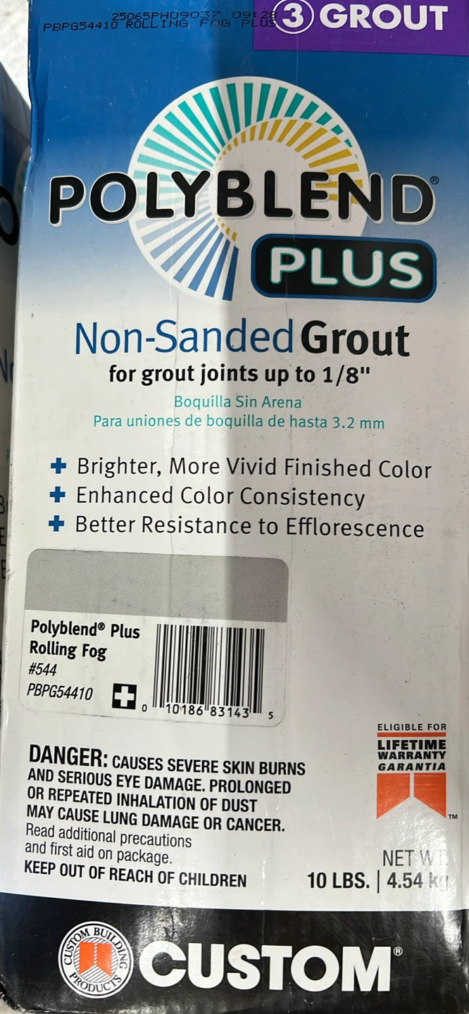 Custom Building Products Polyblend Plus Non-Sanded Grout - photo 5