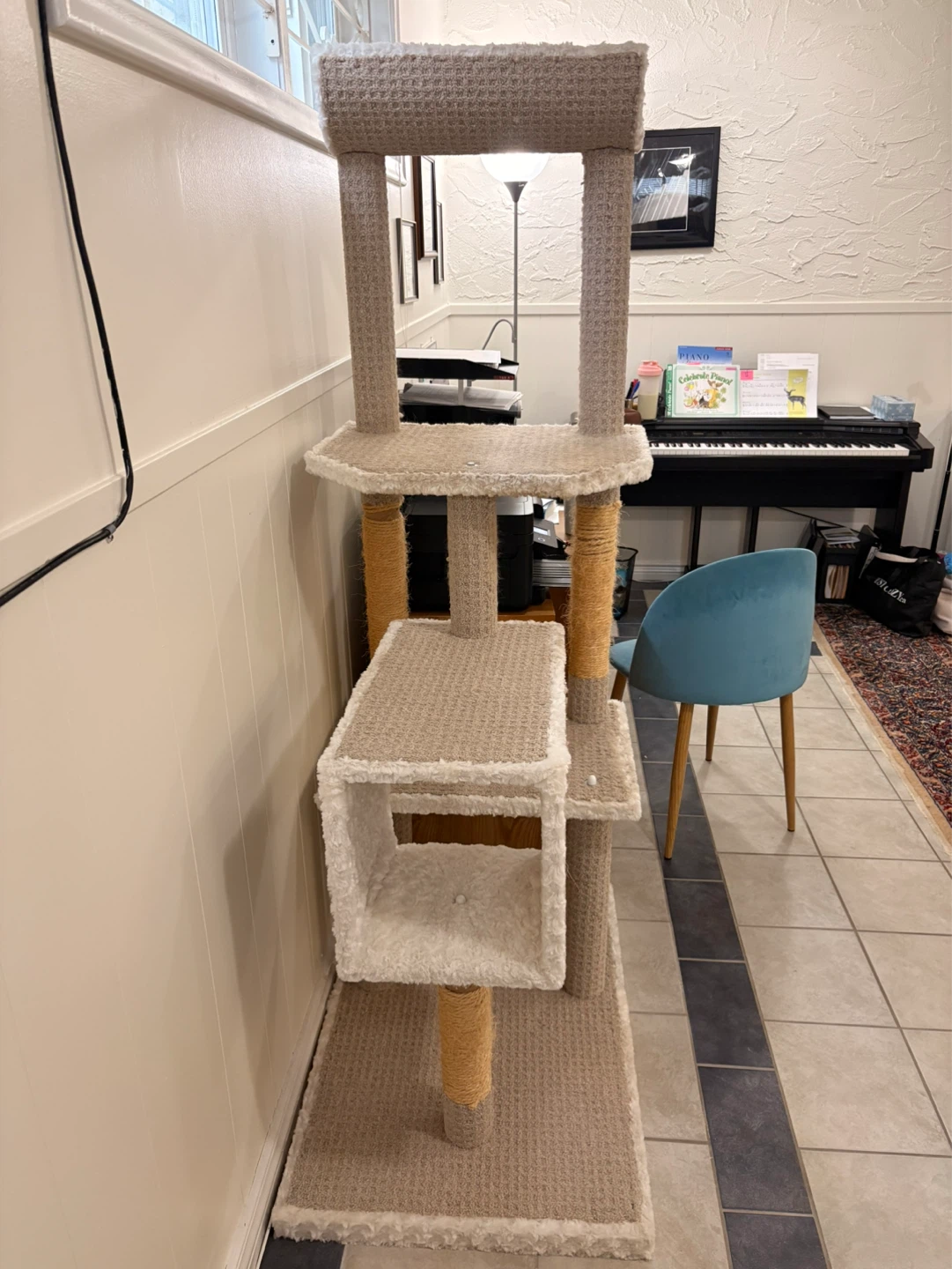 Premium Handmade Cat Tower — Local Artisan Made