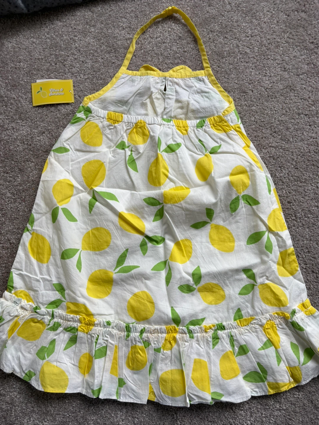 Gymboree Lemon Print Dress & purse Set 5T - photo 4