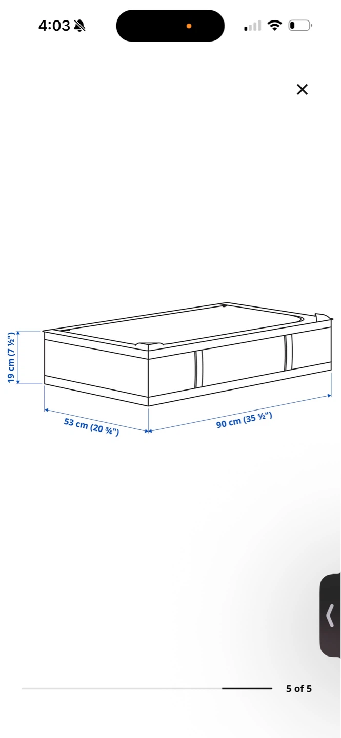 IKEA SKUBB Storage Box Cover - photo 2
