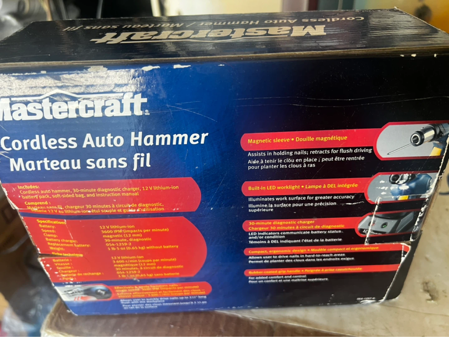 Mastercraft Cordless Auto Hammer - photo 5