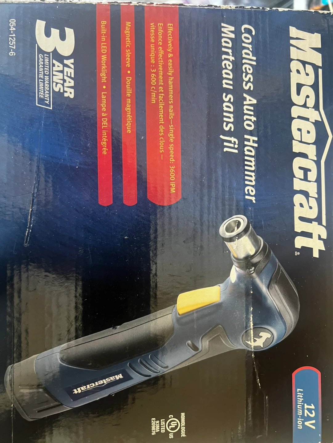 Mastercraft Cordless Auto Hammer - photo 4