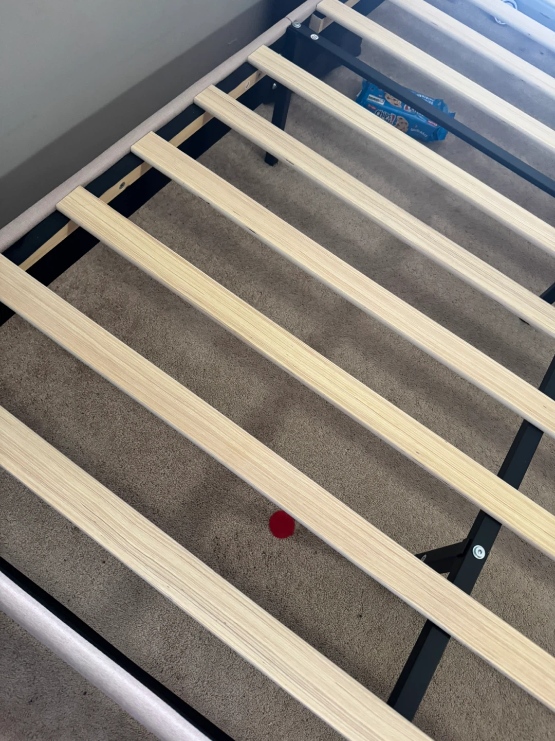 Upholstered Double Bed Frame and Mattress - photo 5