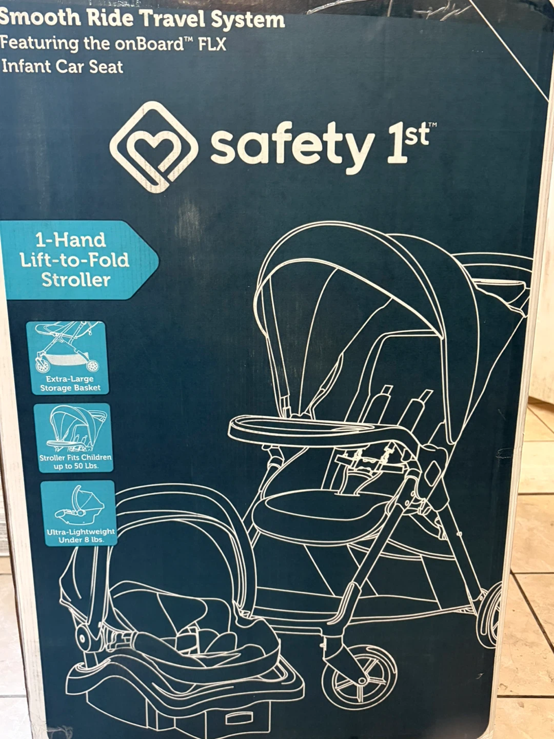 Safety 1st Smooth Ride Travel System with Infant Car Seat