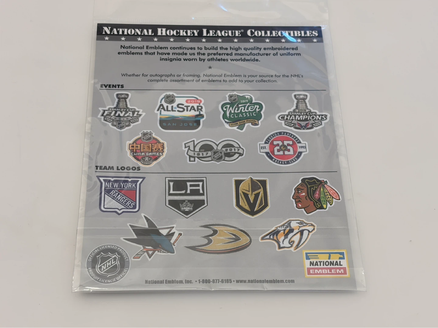 Authentic NHL 2020 All-Star Game St. Louis Emblem Patch NEW - photo 3