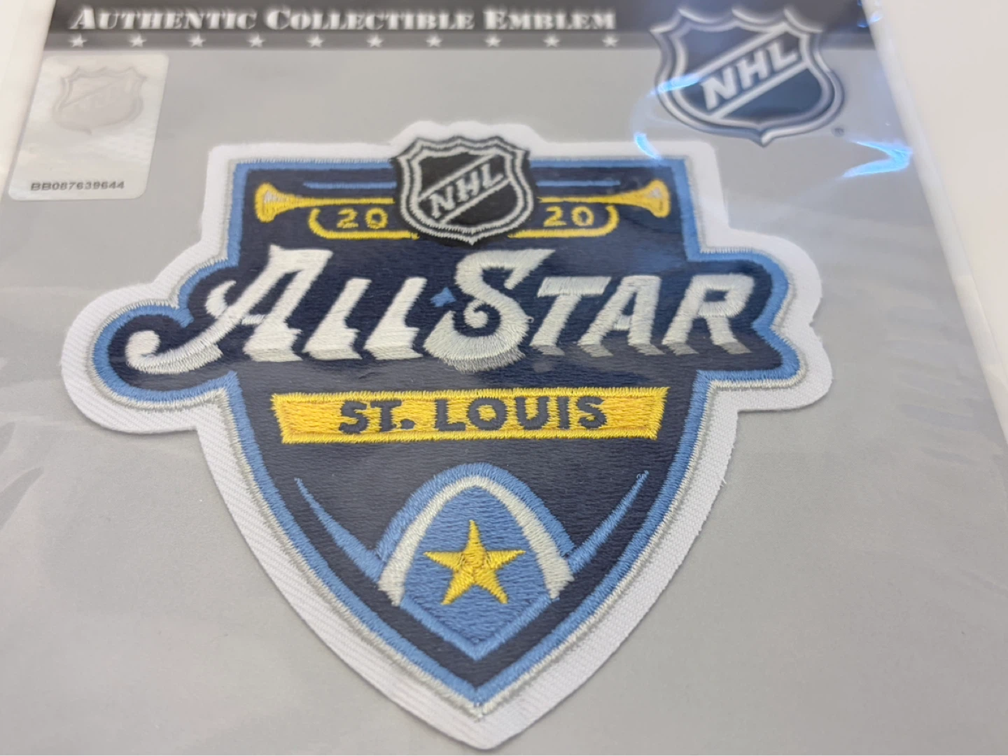 Authentic NHL 2020 All-Star Game St. Louis Emblem Patch NEW - photo 2