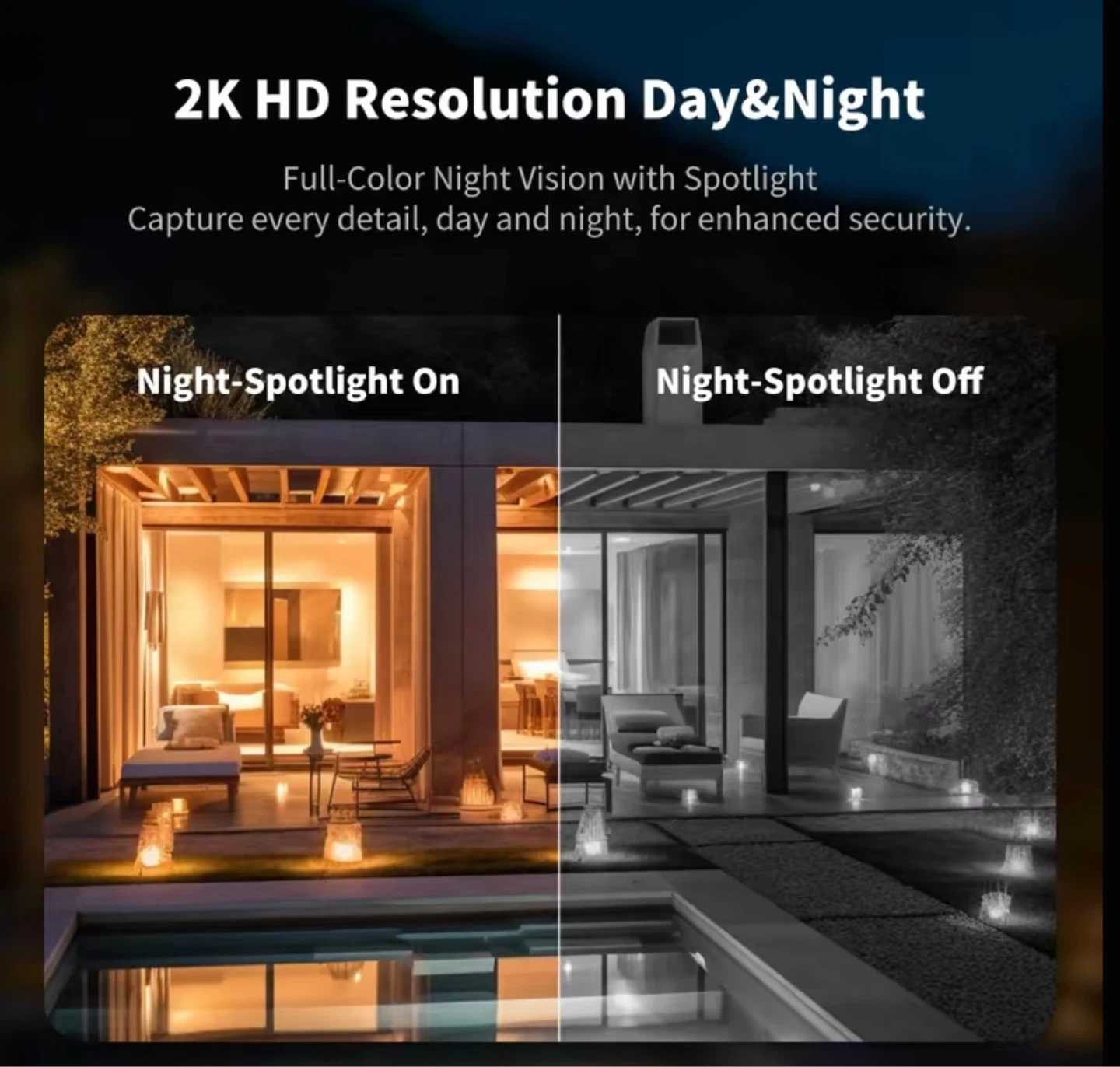 4G Solar Powered Security Camera - 2K Resolution - photo 3