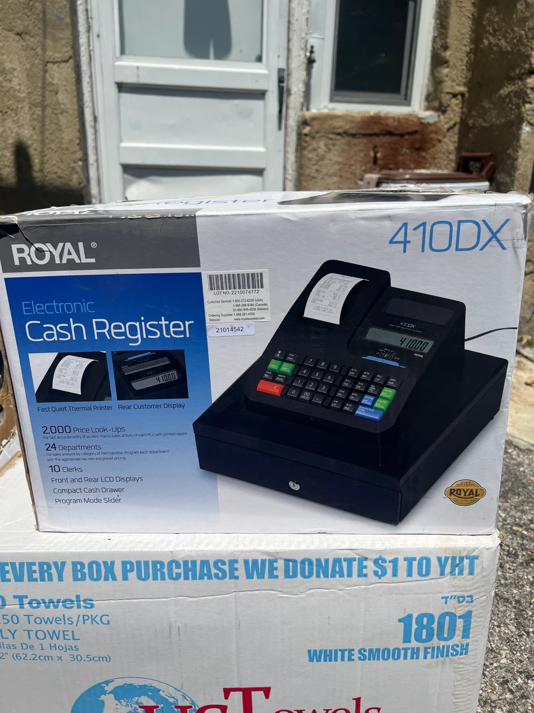 Royal 410DX Electronic Cash Register