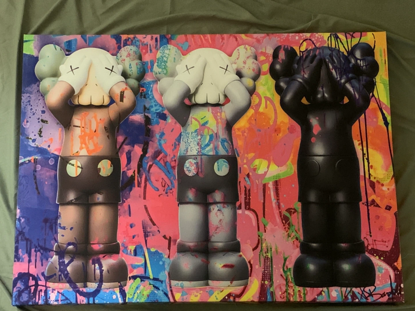 KAWS Companion  3D Printed Artwork