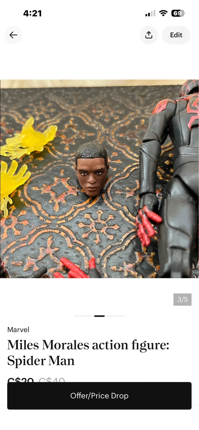 Marvel Miles Morales action figure: Spider-Man - photo 3