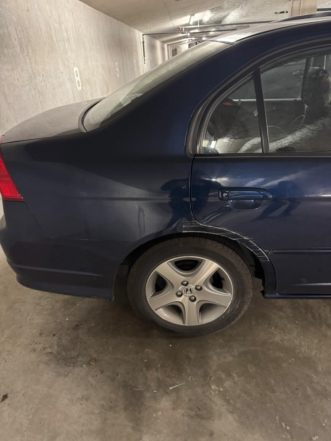 Blue Honda Civic Si Sedan 1.7l manual - photo 2