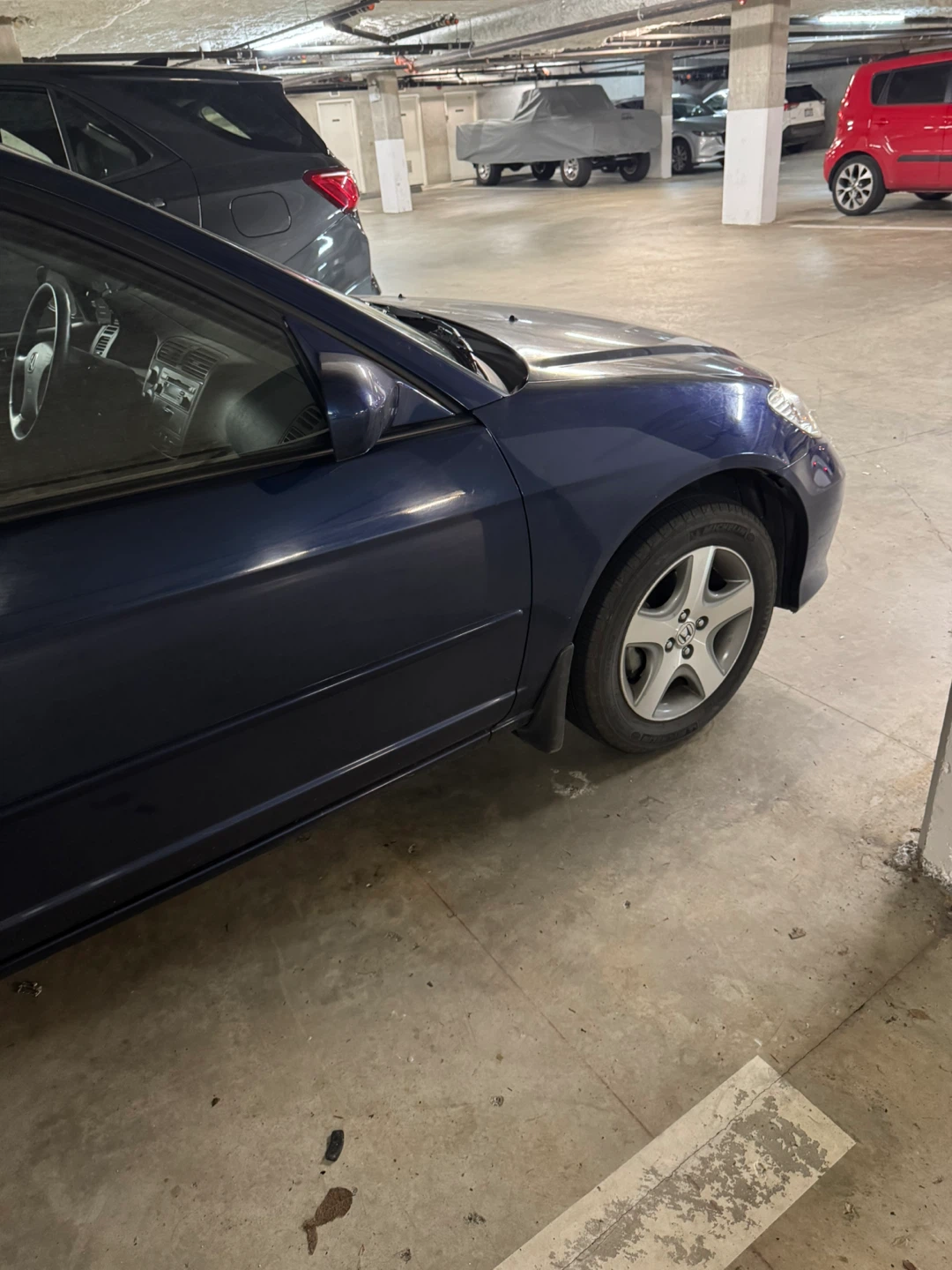 Blue Honda Civic Si Sedan 1.7l manual - photo 4