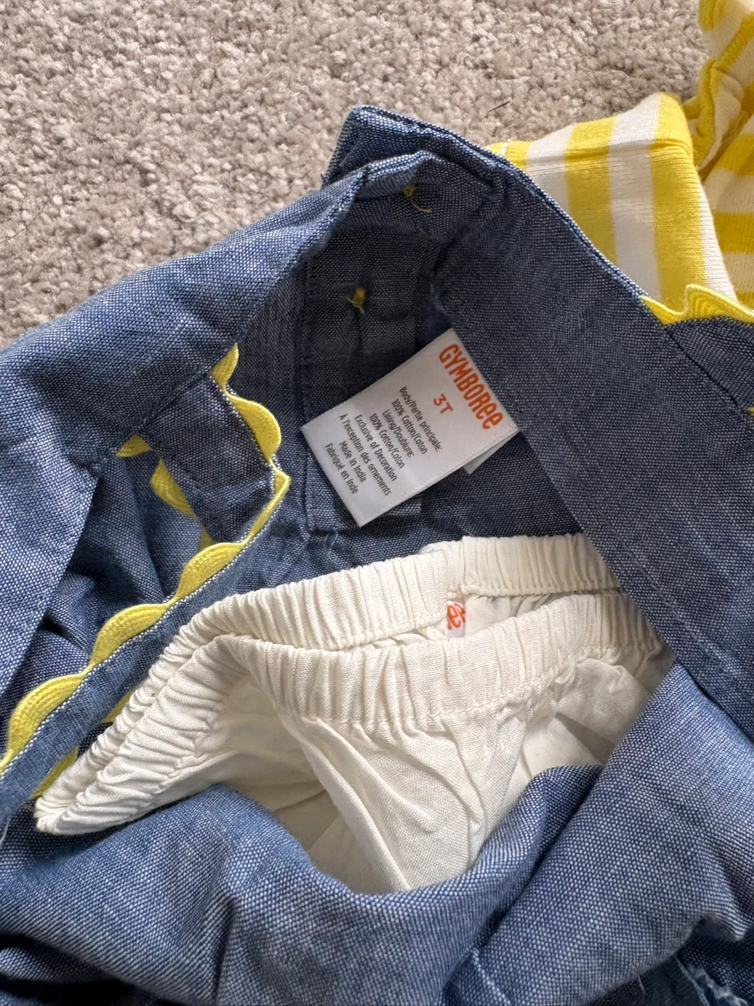 Gymboree Girls Lemon Print dress & Romper Set 3T - photo 3