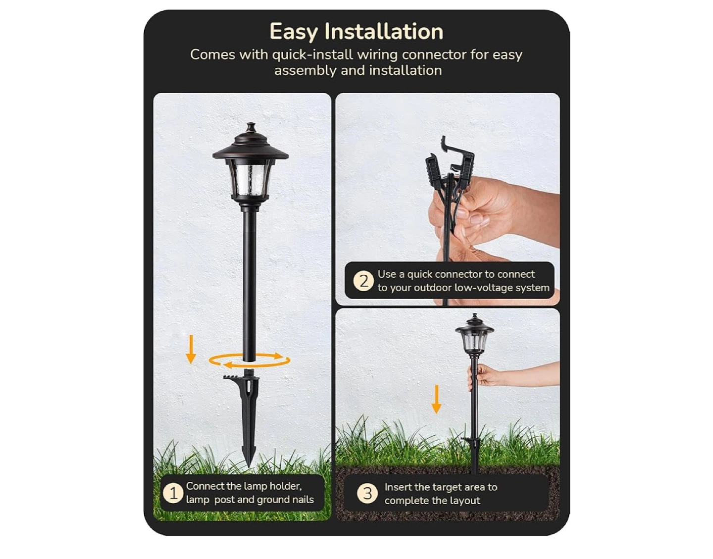 EDISHINE Low Voltage Landscape Lighting Set - photo 5