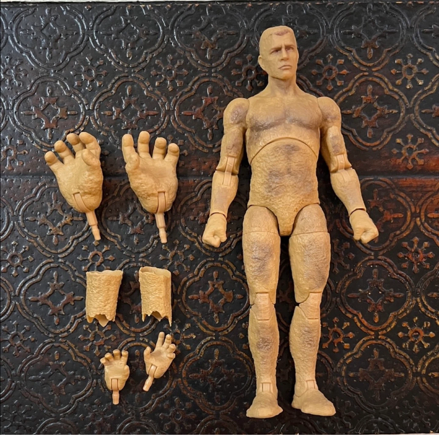 Marvel's Sandman action figure based on Spider-Man: No Way Home
