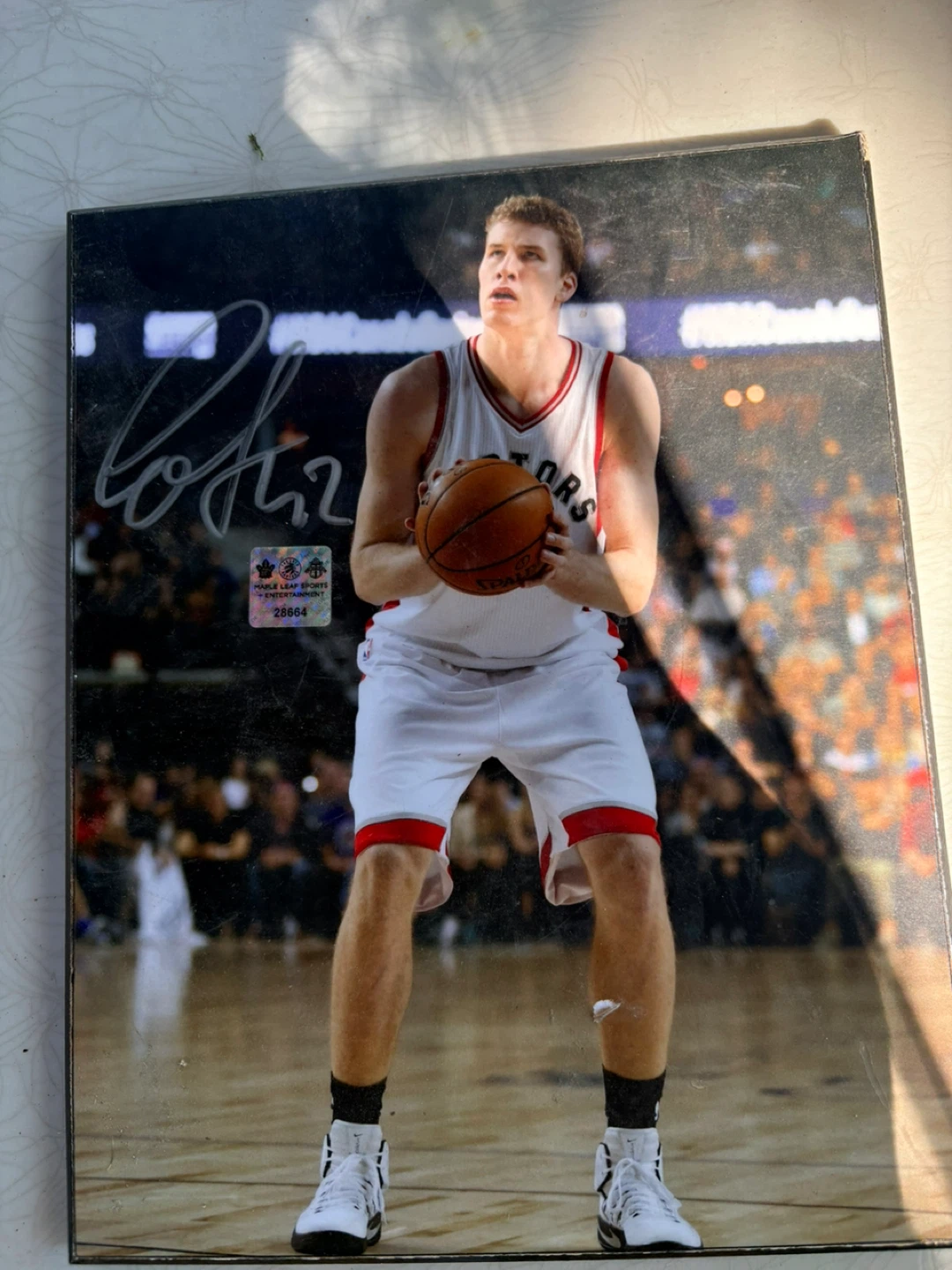 Autographed Jonas Valanciunas Toronto Raptors Photo