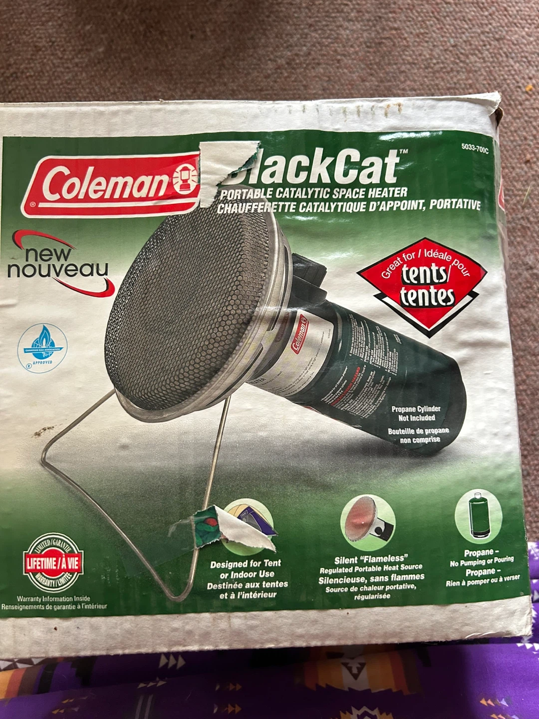 Coleman BlackCat Portable Catalytic Heater
