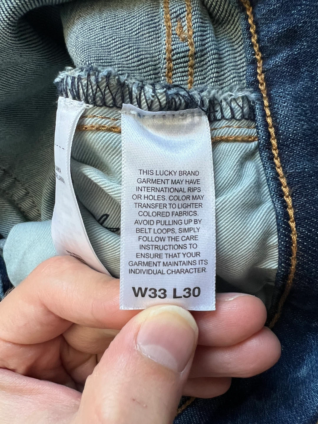 Lucky Brand Jeans W33 L30 - photo 3