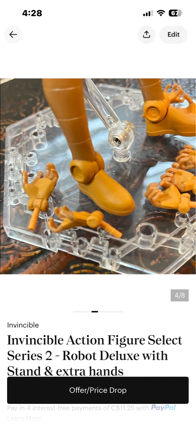 Invincible Action Figure Select Series 2 Robot Deluxe - photo 3