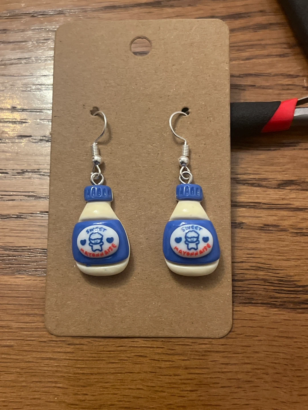 Mayonnaise Bottle Earrings - photo 2