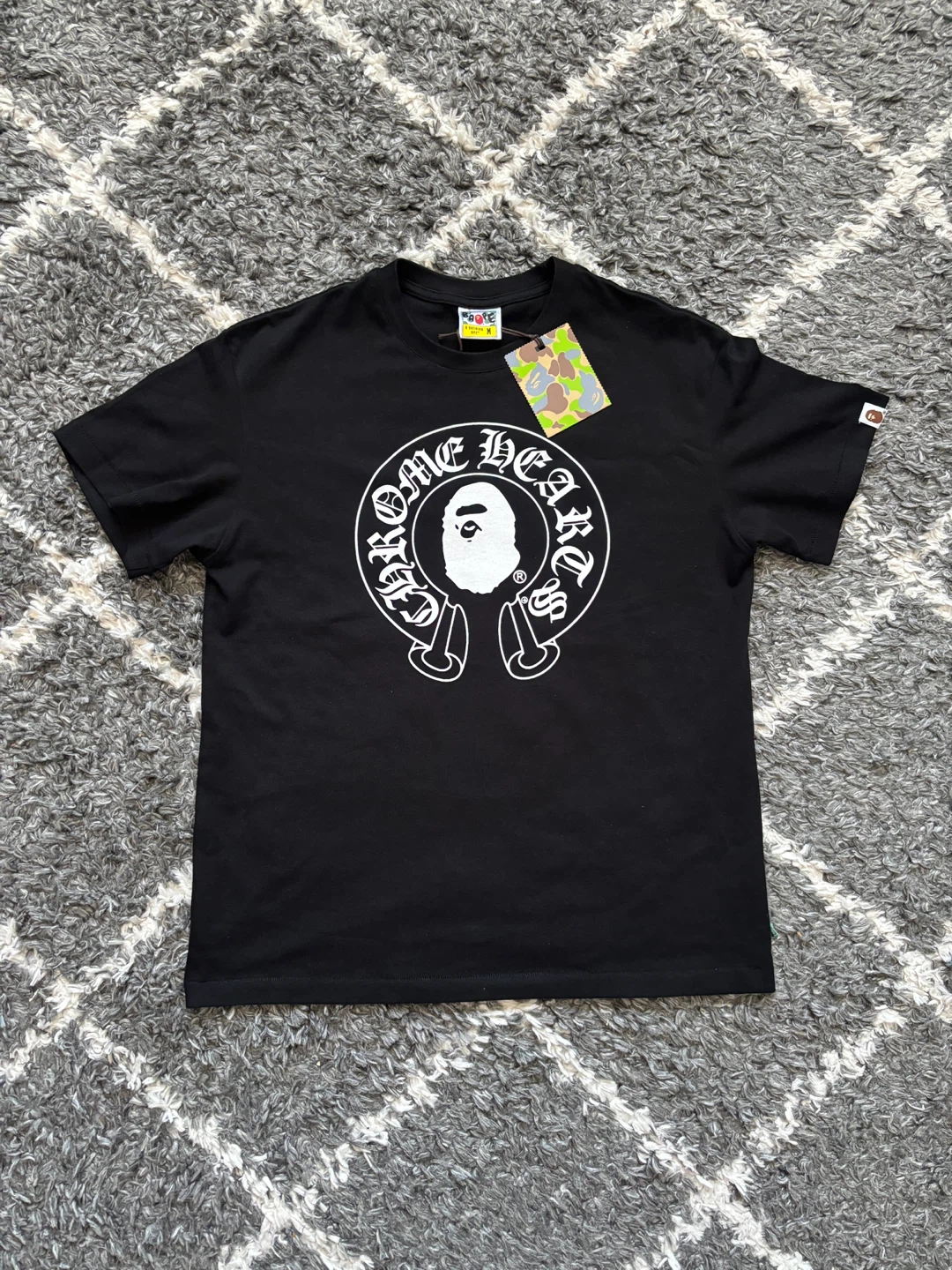 BAPE x Chrome Hearts T-Shirt ‘Black’