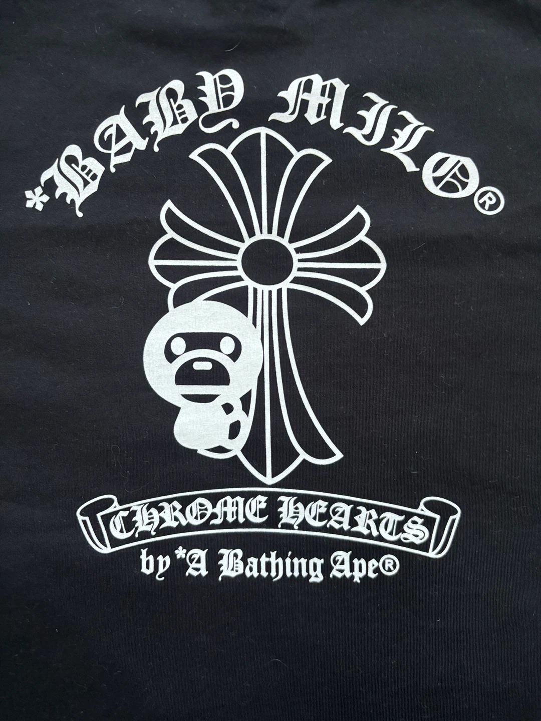 BAPE x Chrome Hearts T-Shirt ‘Black’ - photo 4