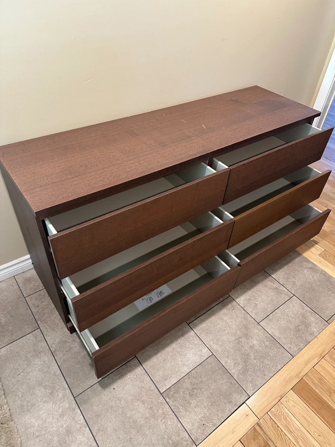 KEA MALM 6-Drawer Dresser (CAN DELIVER) - photo 5