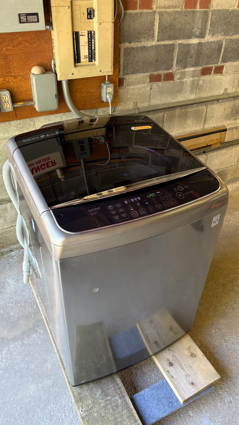 LG Smart Drum Top Load Washing Machine