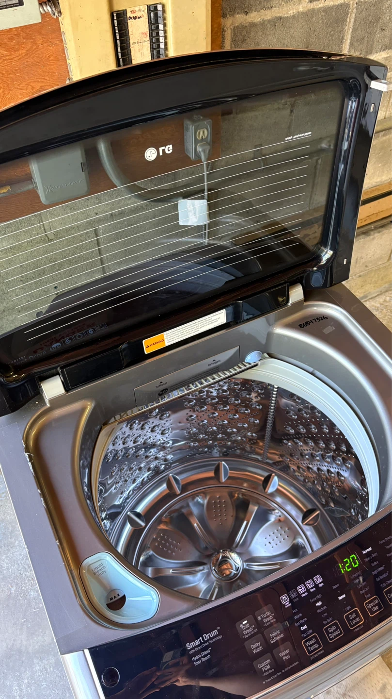 LG Smart Drum Top Load Washing Machine - photo 2