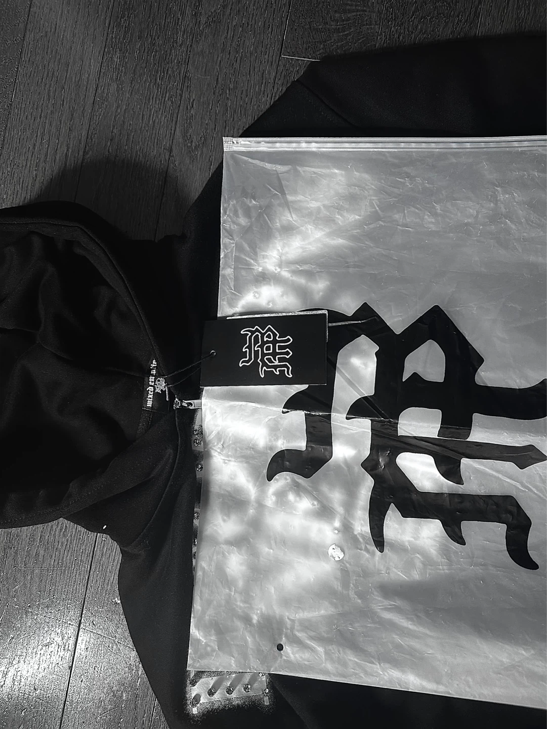 Black Zip-Up Hoodie