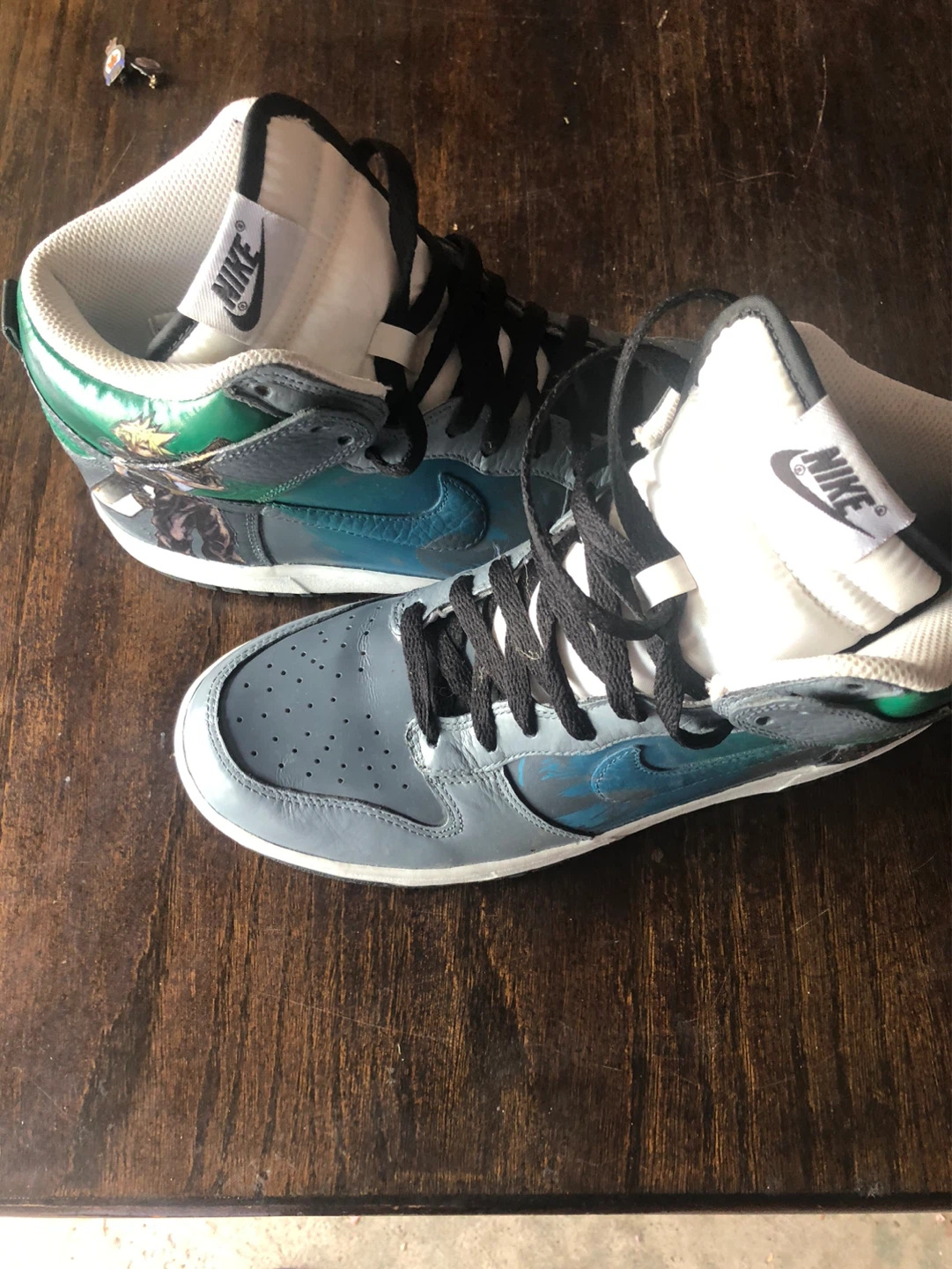 Nike Dunk High Custom "Final Fantasy VII" Sneakers - photo 3