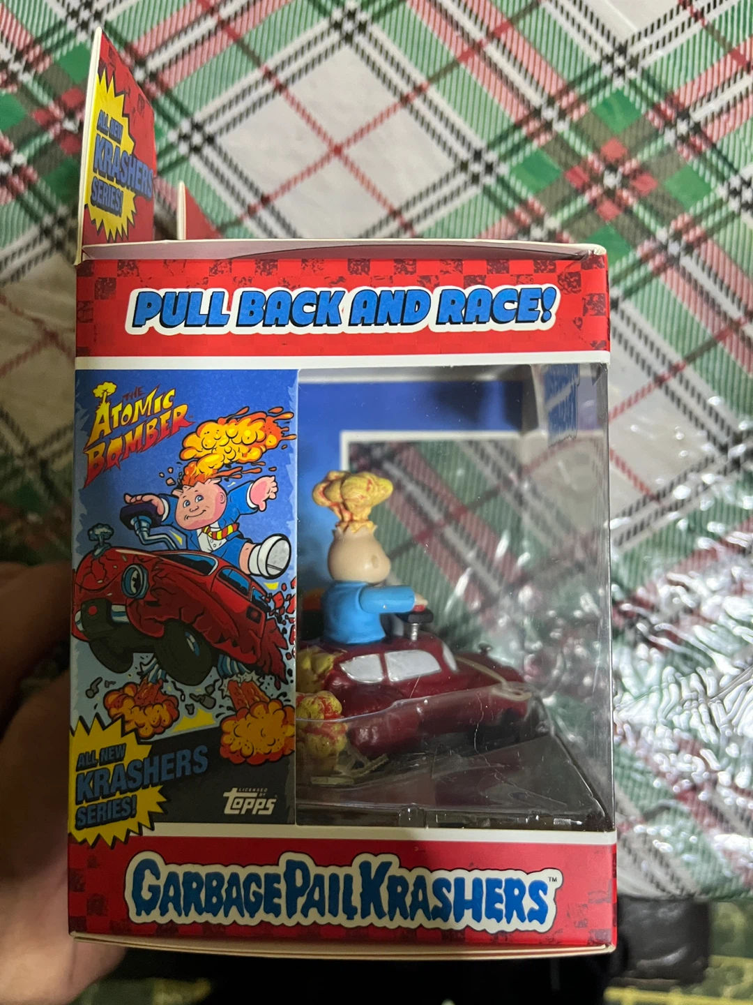 Garbage Pail Krashers Atomic Bomber Pull Back Car
