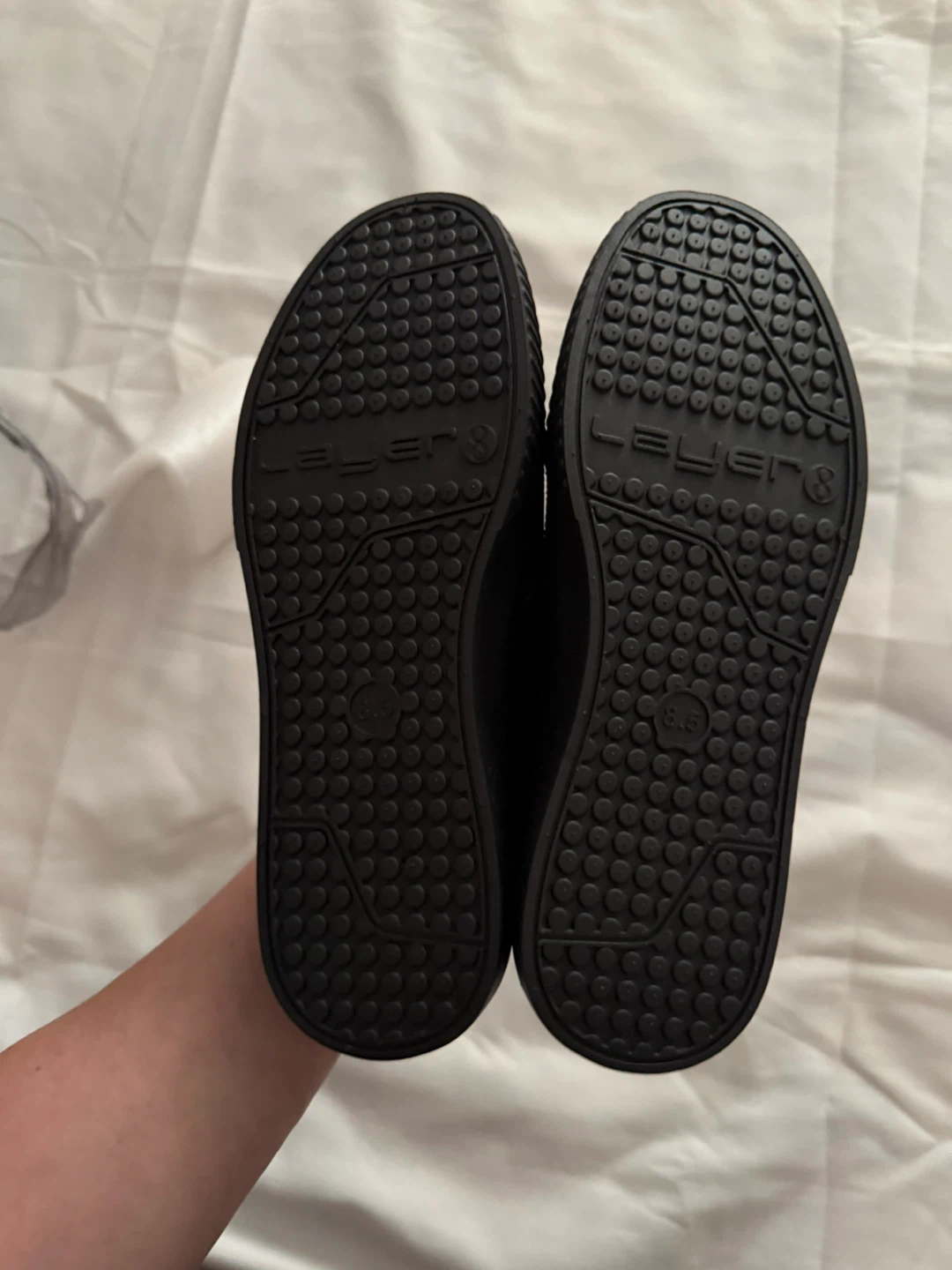 Layer 8 Black Water Shoes size 8 1/2 - photo 5