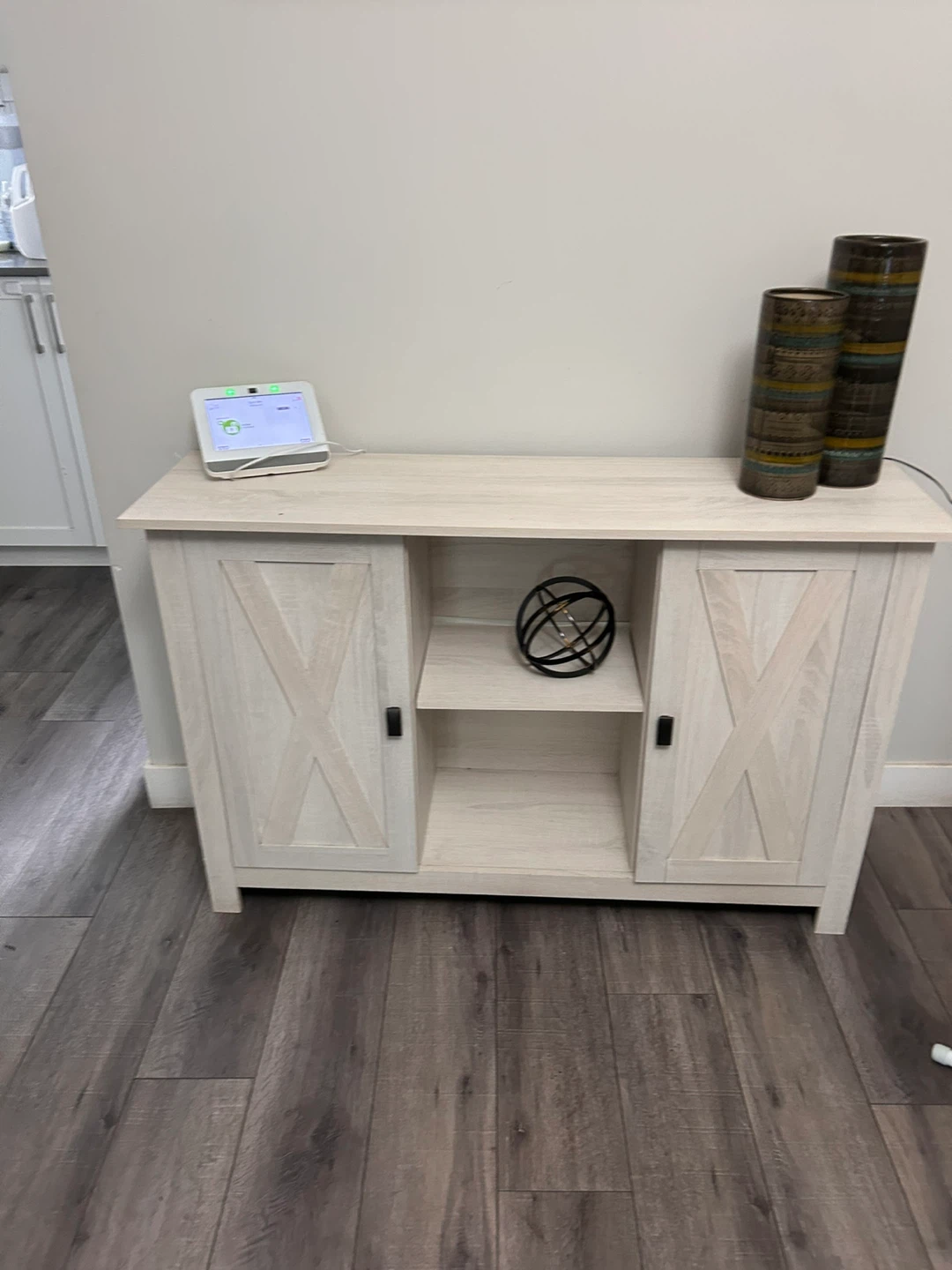 Farmhouse Style Two-Door Console Cabinet - photo 5