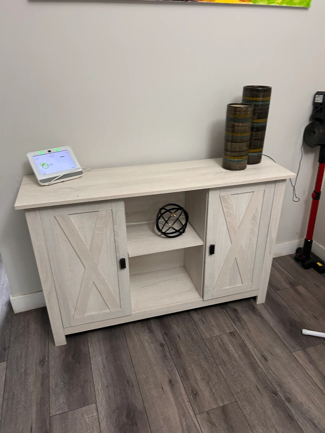 Farmhouse Style Two-Door Console Cabinet