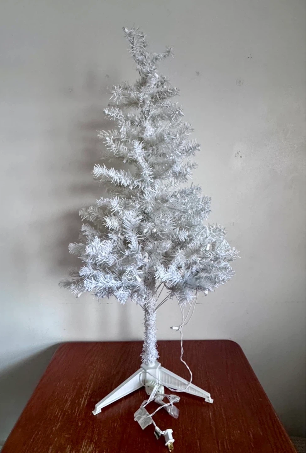 White Artificial Christmas Tree