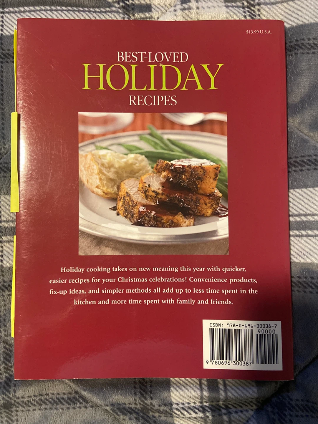 Best Loved Holiday Recipes Cookbook - photo 2