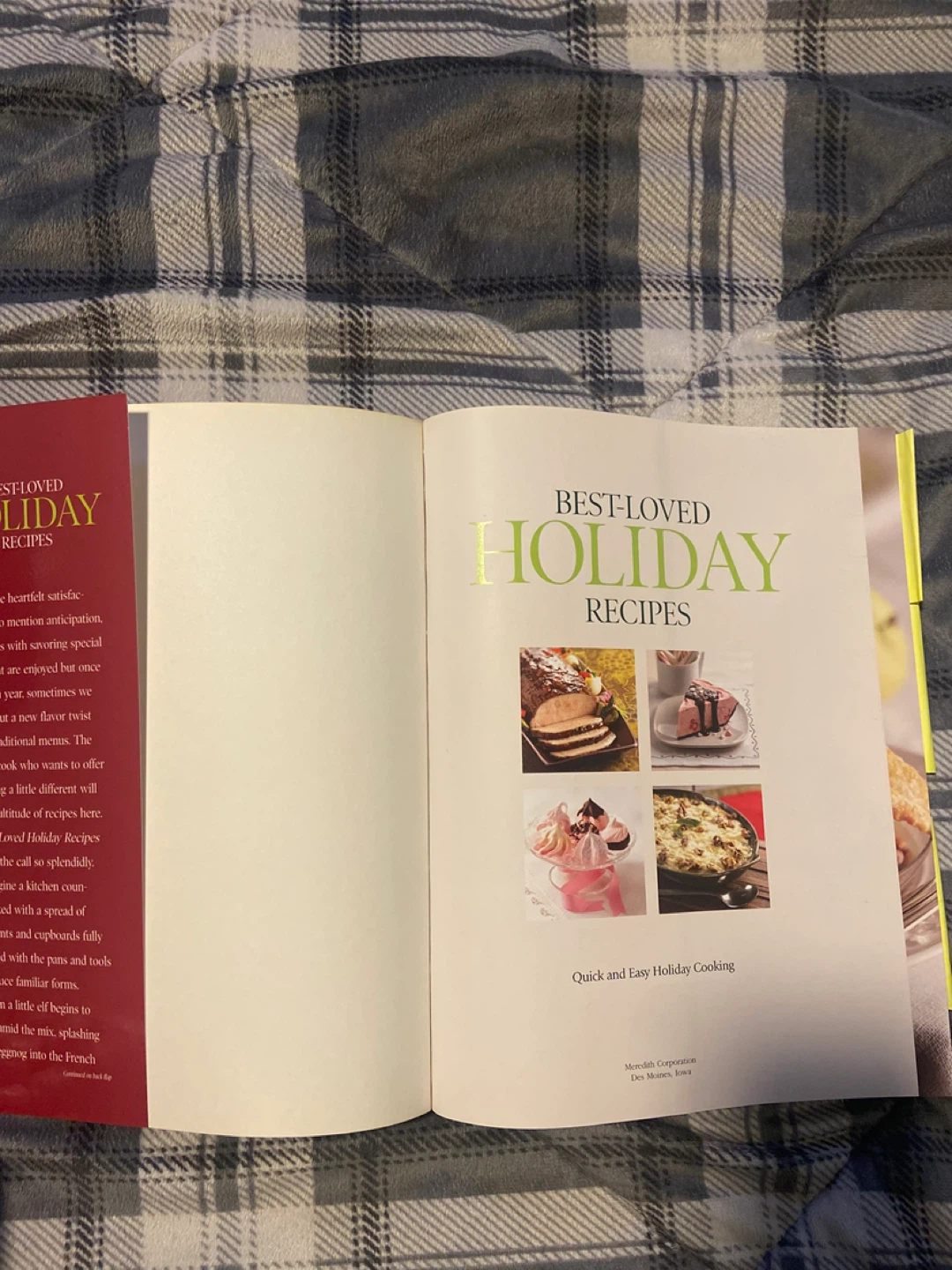 Best Loved Holiday Recipes Cookbook - photo 4