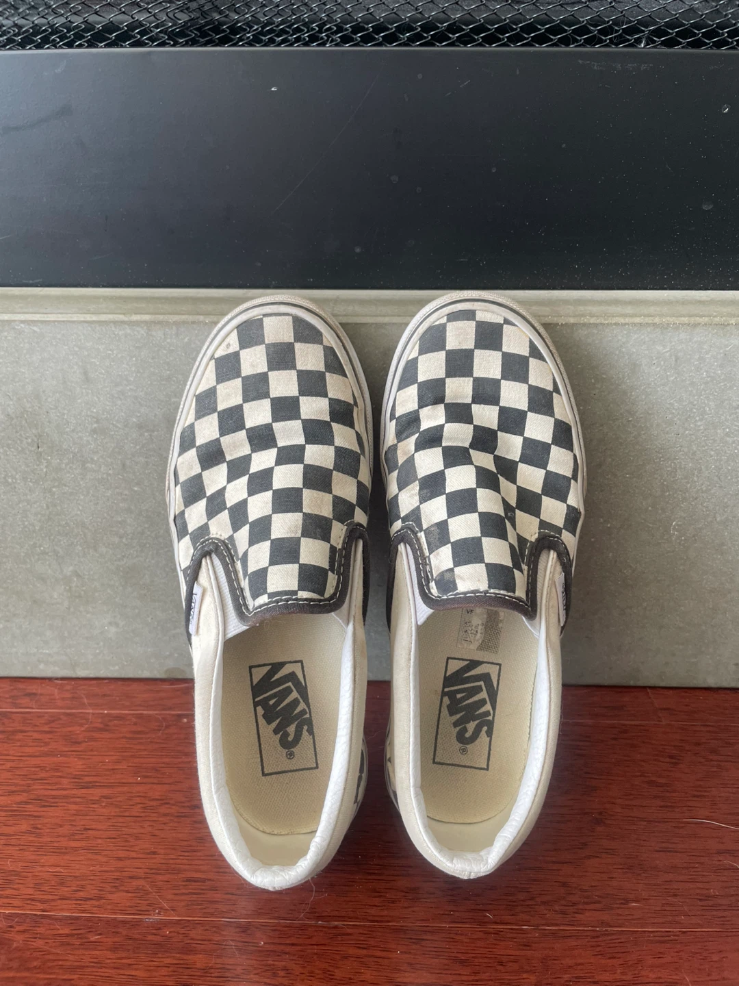 Vans Checkerboard Slip-On Shoes