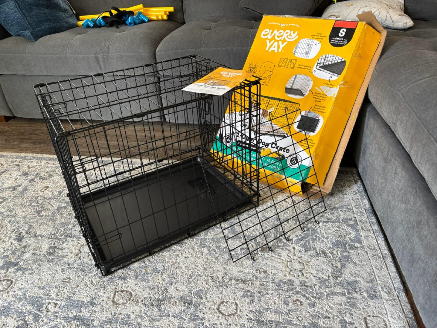 Every Yay 1-Door Dog Crate - Small - photo 3