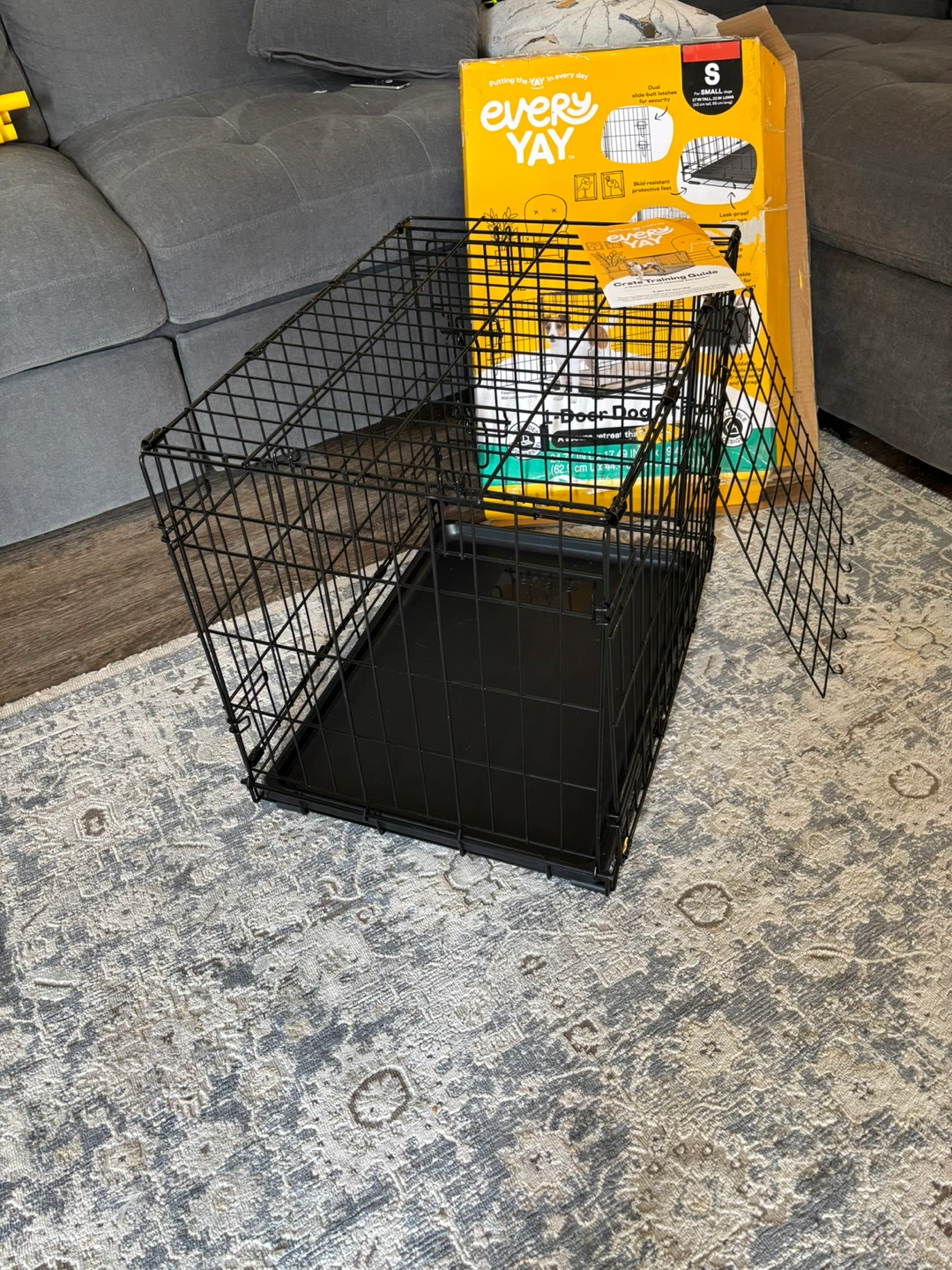 Every Yay 1-Door Dog Crate - Small - photo 2