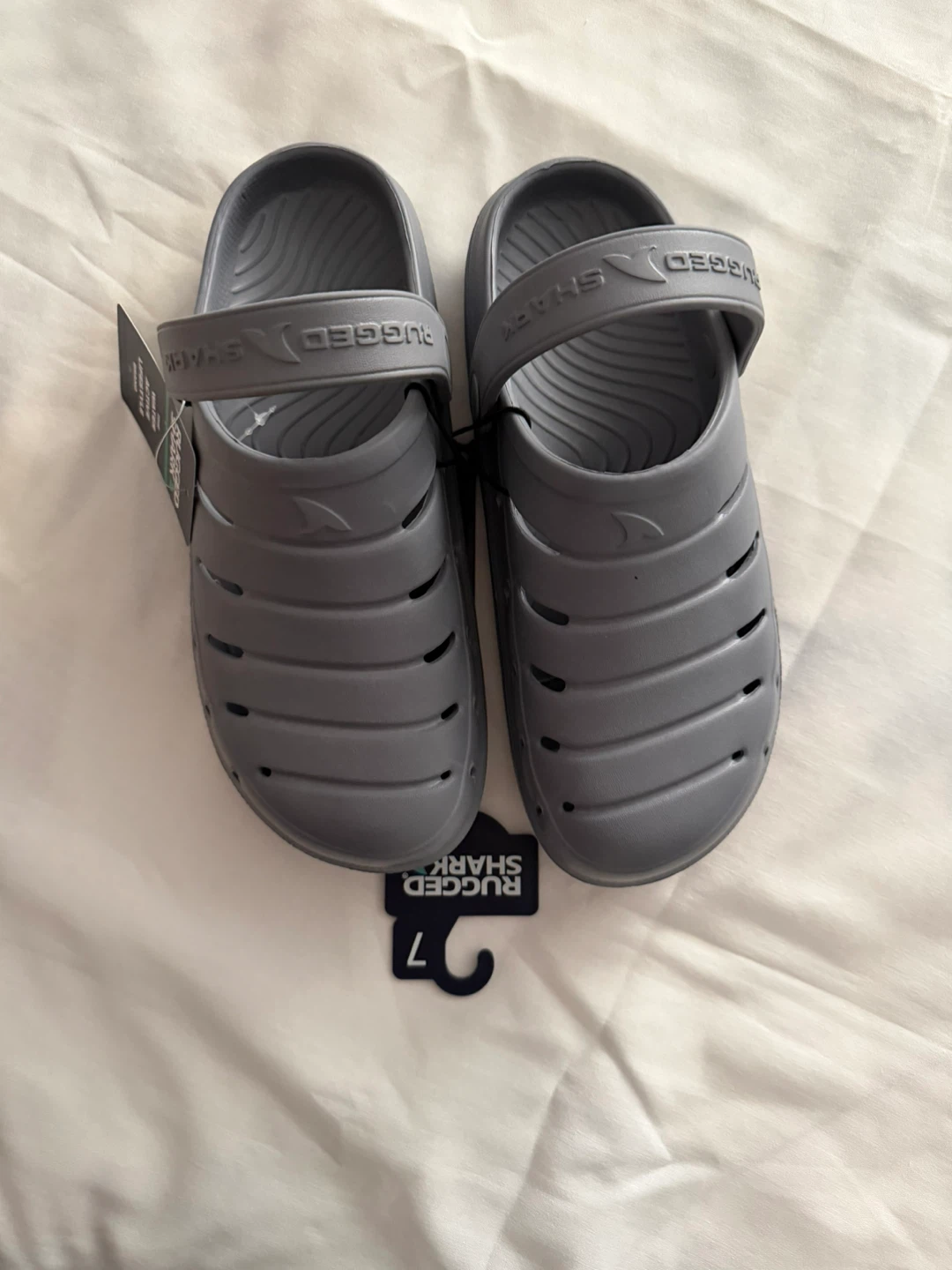Rugged Shark Men's EVA Clogs Size 7 Dark Grey - photo 2