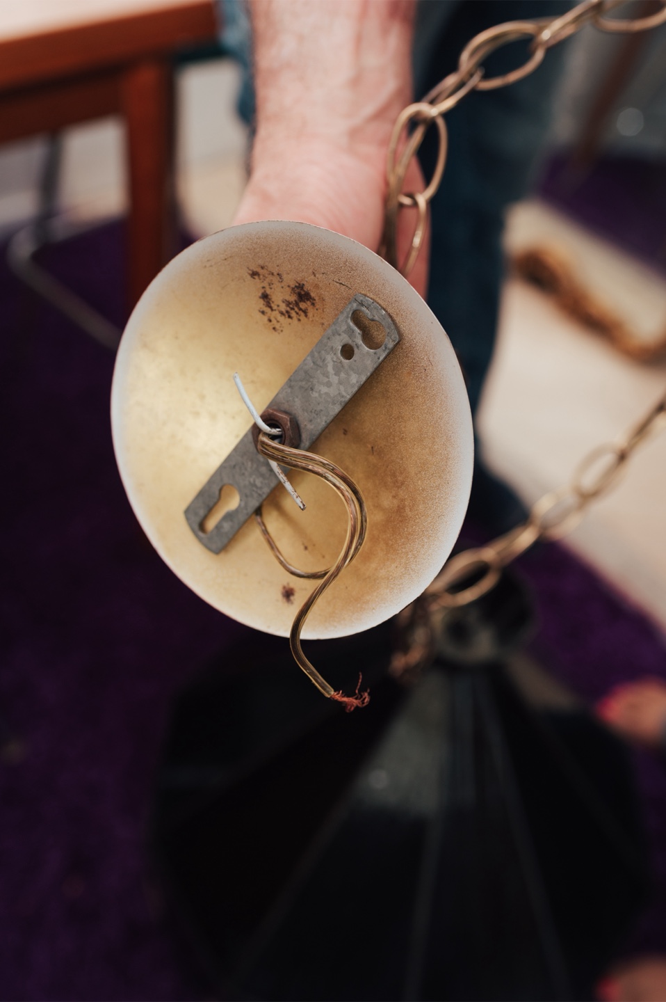 1970s Mediterranean Revival Pendant Lamp - photo 3