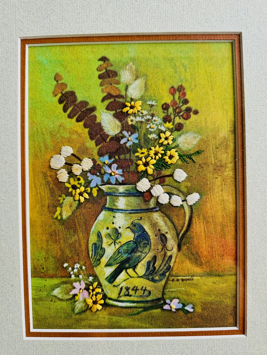 Framed Floral Wall Art Set – 2 Pieces - photo 2