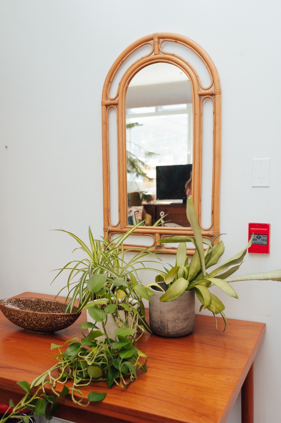Palm Beach Bamboo Arch Mirror - photo 5